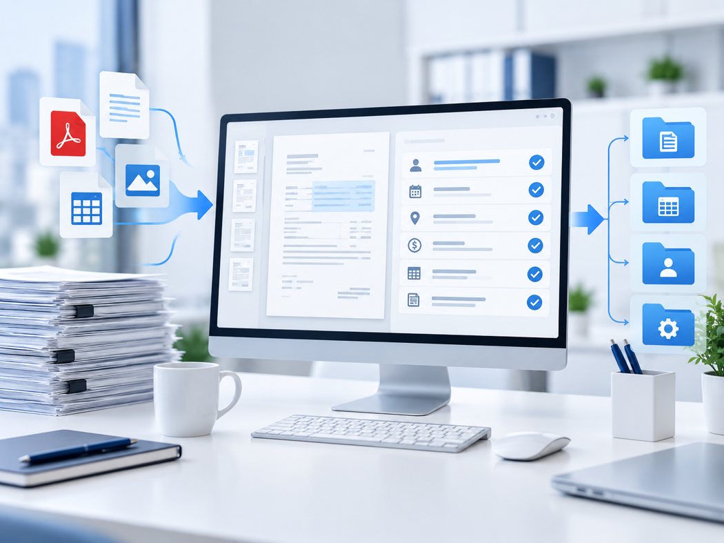 Automatización de documentos y extracción inteligente de datos